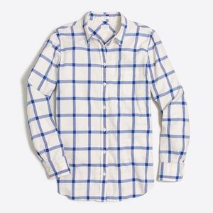 J.Crew boy fit flannel button-down